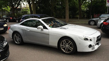 2016 Mercedes-Benz SL facelift spy photo