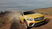 Mercedes-Benz GLC Coupe concept leaked image