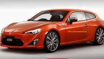 Toyota GT86 Shooting Brake render