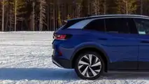 Volkswagen ID.4 winter driving