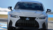 Lexus IS 500 F Sport Performance Launch Edition On Track Front Close
