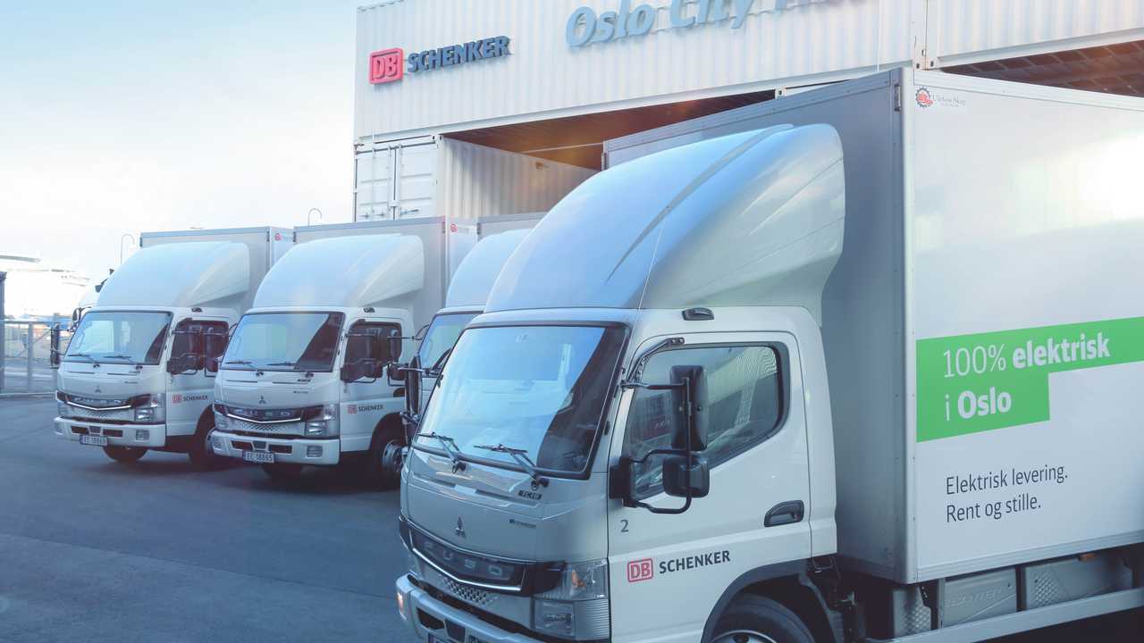 DB Schenker Fuso eCanter - Norvegia