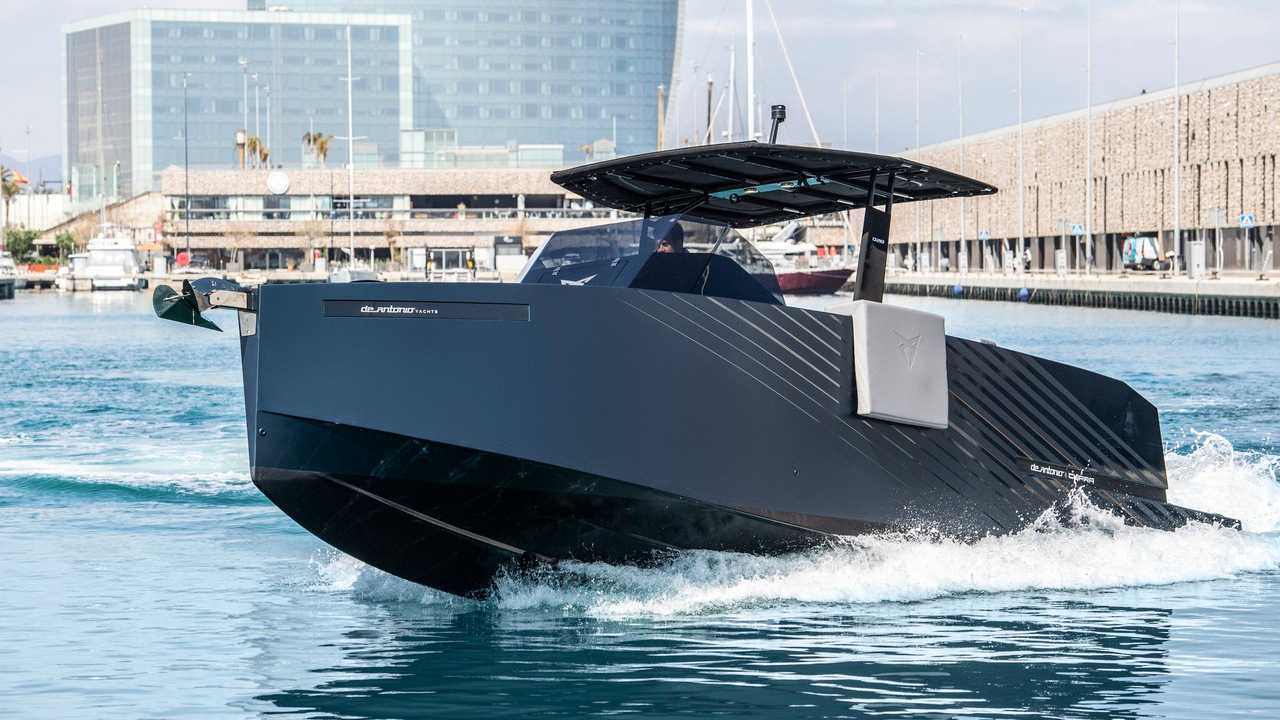 Cupra Formentor yacht