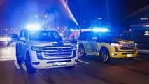 La Toyota Land Cruiser 300 della polizia di Dubai