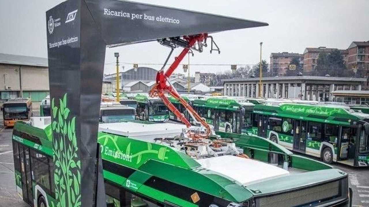 Bus elettrici con ricarica intelligente a milano