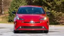 2021 Toyota Prius head on