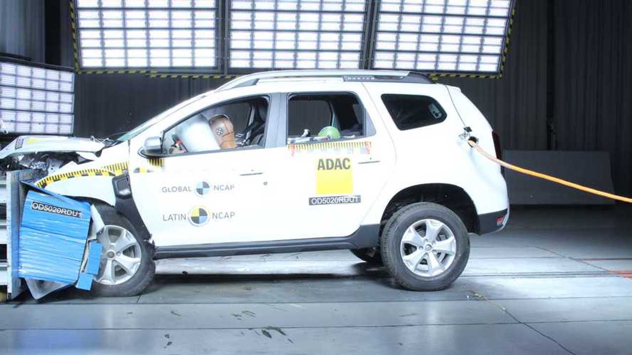 Renault Duster 2022 - Teste de Colisão
