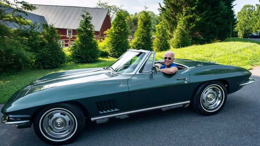 Байден случайно рассекретил электрический Chevrolet Corvette