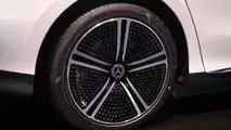 Live photos of Mercedes EQE 350 from IAA 2021