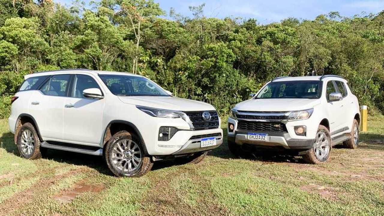 Comparativo: Chevrolet Trailblazer Premier vs. Toyota SW4 SRX