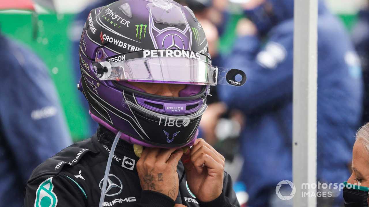 Lewis Hamilton at Belgian GP 2021