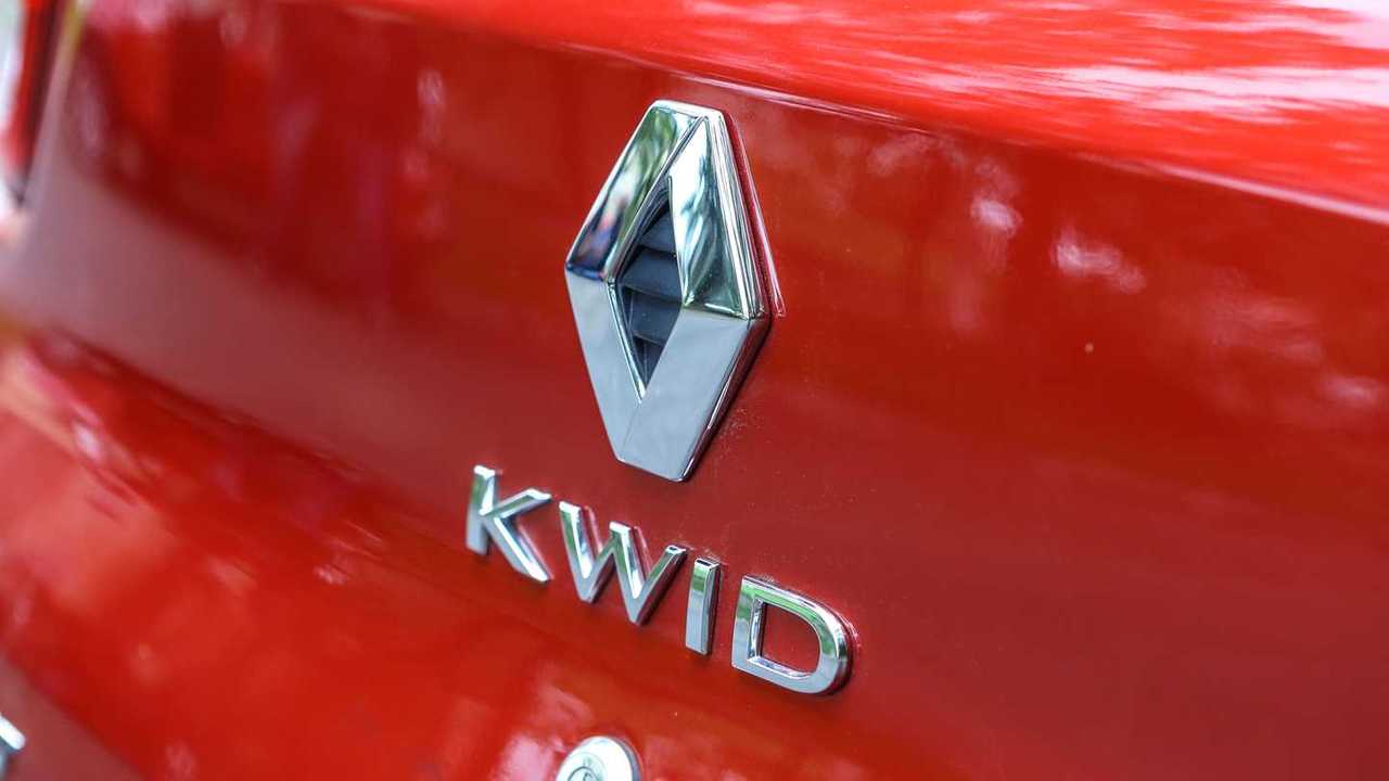 Logo traseiro Renault Kwid Zen