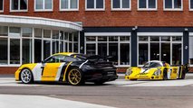 2022 Porsche 911 GT3 with retro livery inspired by 1985 956 Le Mans-winning race car
