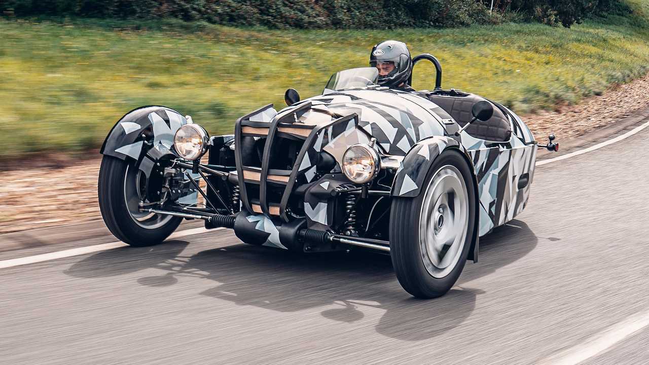 Nouveau Morgan 3 Wheeler Sur Route