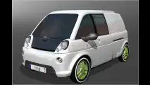 Schräge Mikrobusse