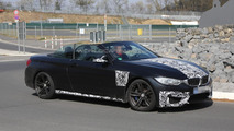 BMW M4 Convertible spy photo