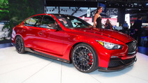 Infiniti Q50 Eau Rouge live at 2014 NAIAS