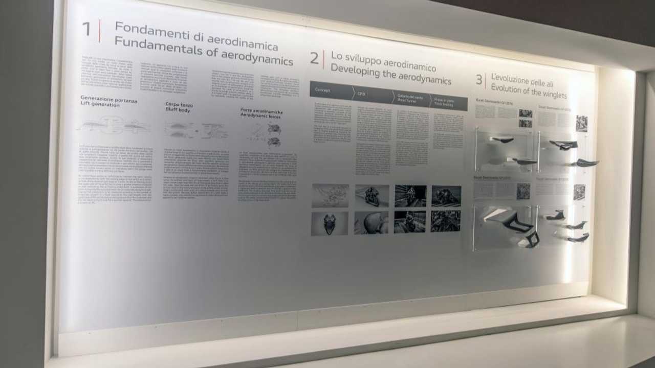 Ducati Museum's Aerodynamics Exhibit 2