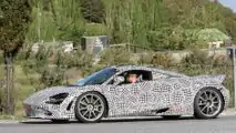 Une McLaren 720S destinés aux tests hybrides