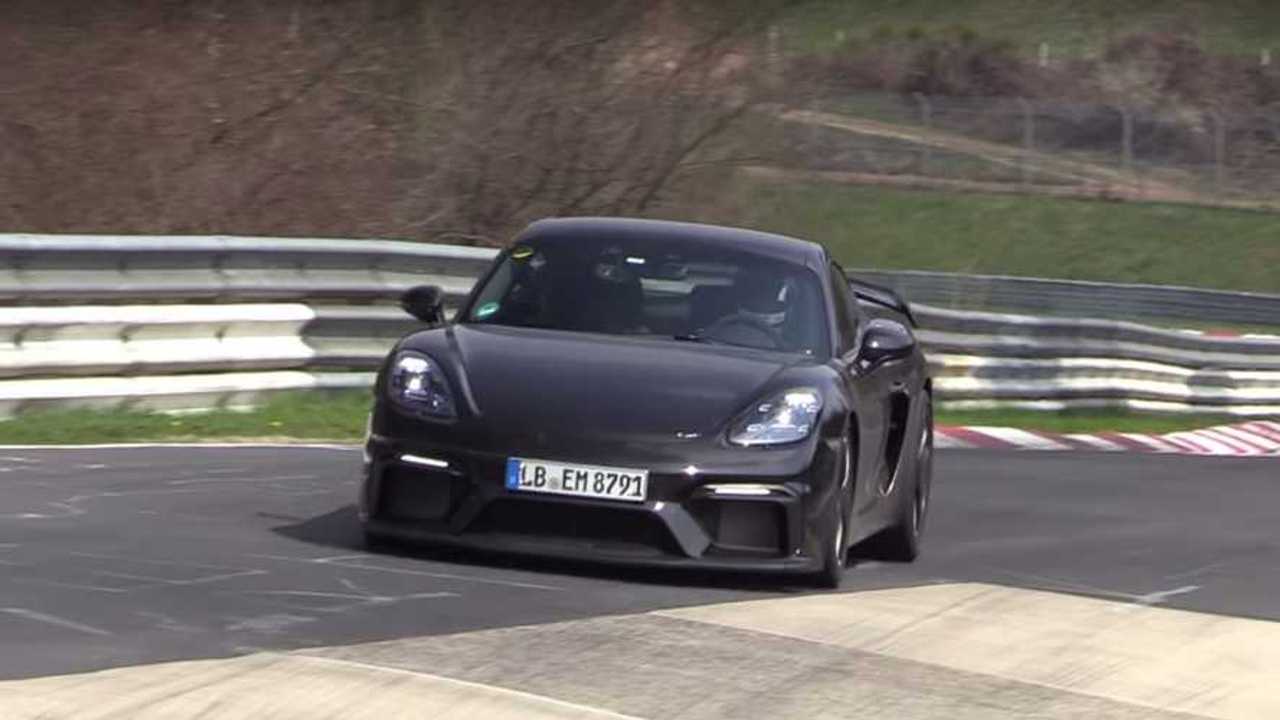 Porsche 718 Cayman GT4 Nurburgring