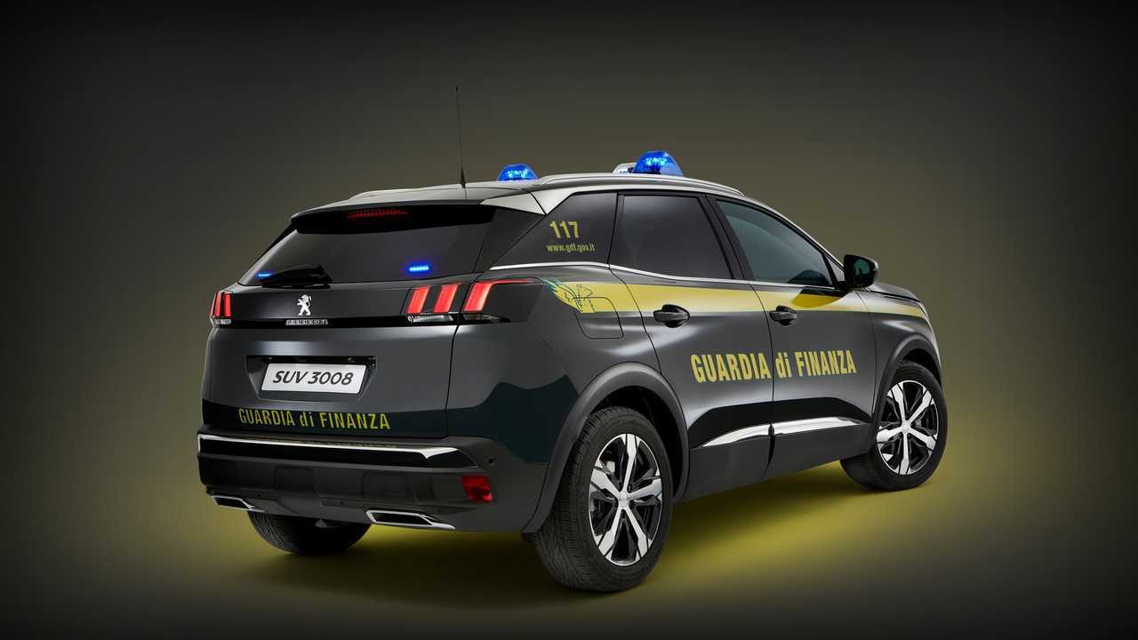 Peugeot 3008 Guardia di Finanza