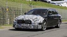 Photo d'espionnage 2020 du Mercedes-AMG E63 Wagon