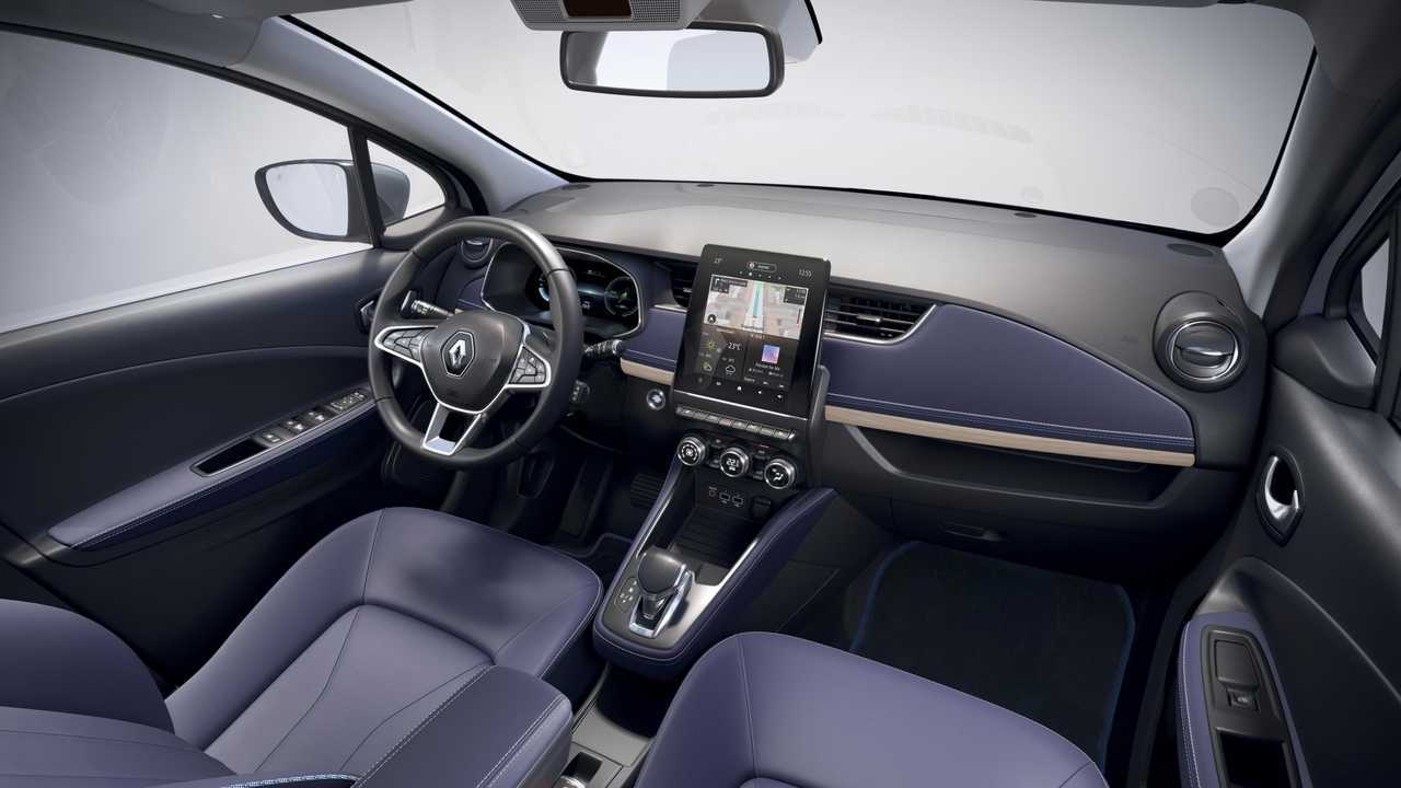 Renault Zoe Riviera (2021)Innenraum in Navy-Blau