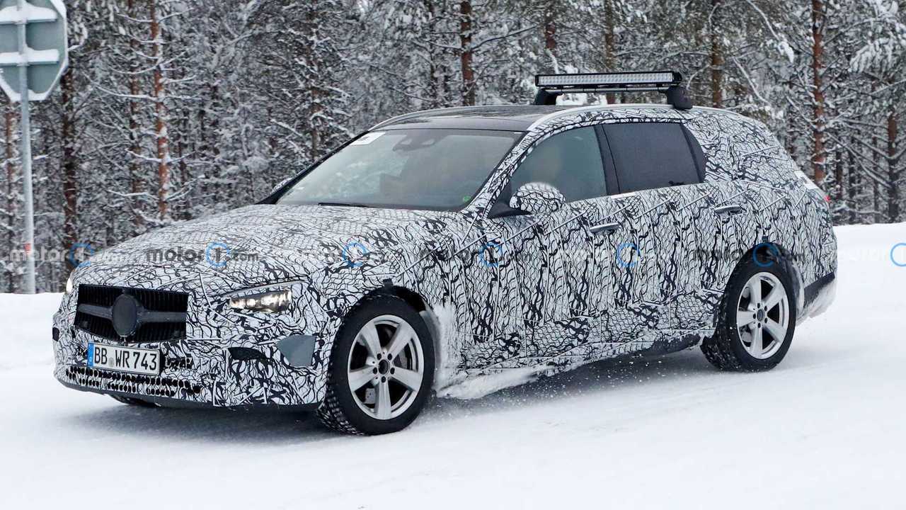 Mercedes-Benz C-Klasse Estate Spy der nächsten Generation Fotos