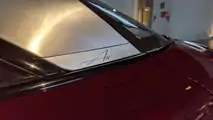 Lucid Air in Zenith Red