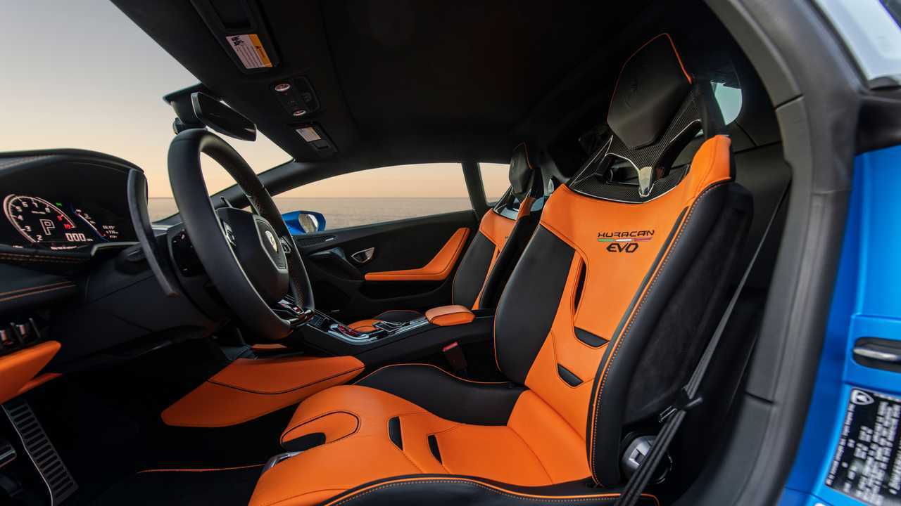 2020 sedili Lamborghini Huracan Evo RWD