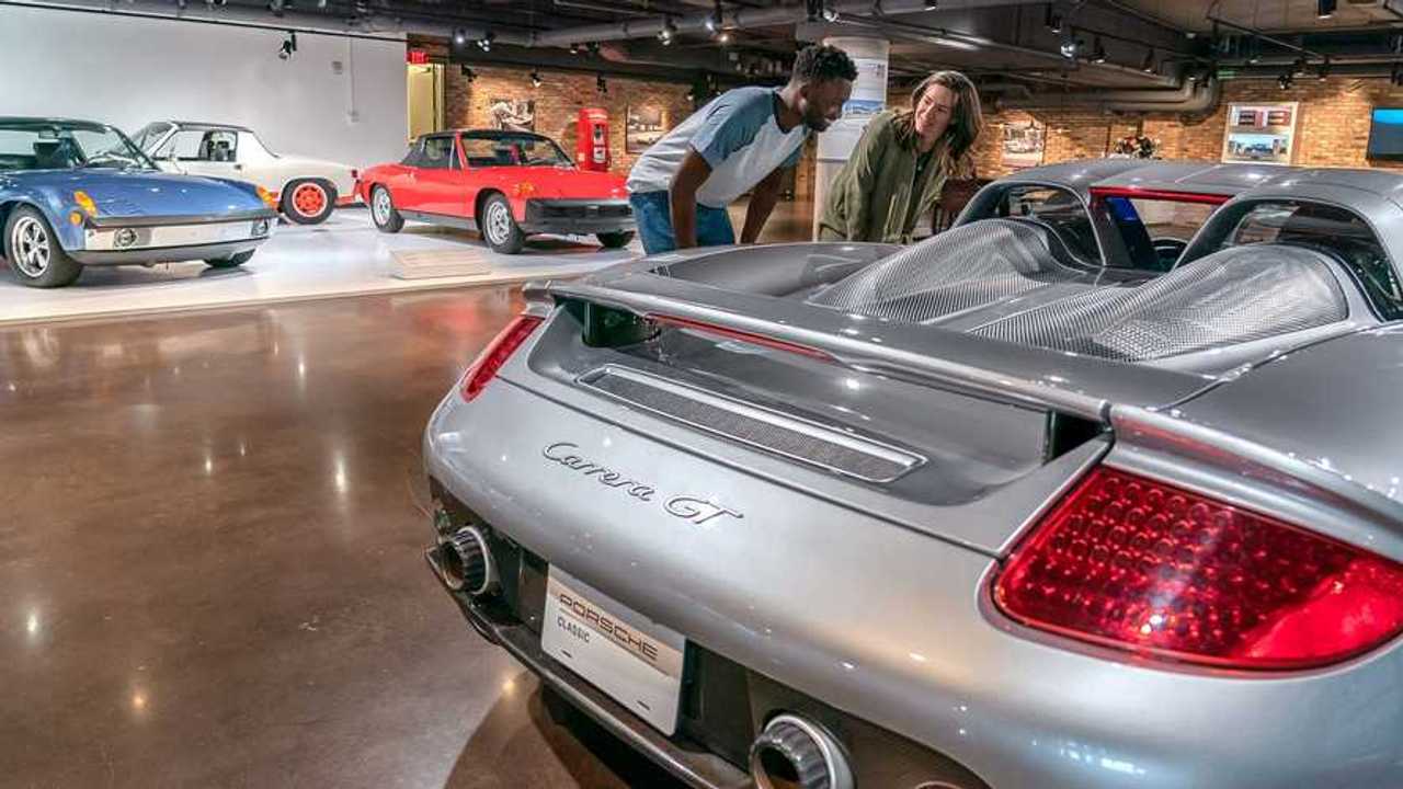 Porsche Carrera GT del centro de formación en Estados Unidos