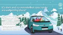 Let’s see where the ID.3 can take us: It’s dark and icy outside, but cosy inside: are we getting there?