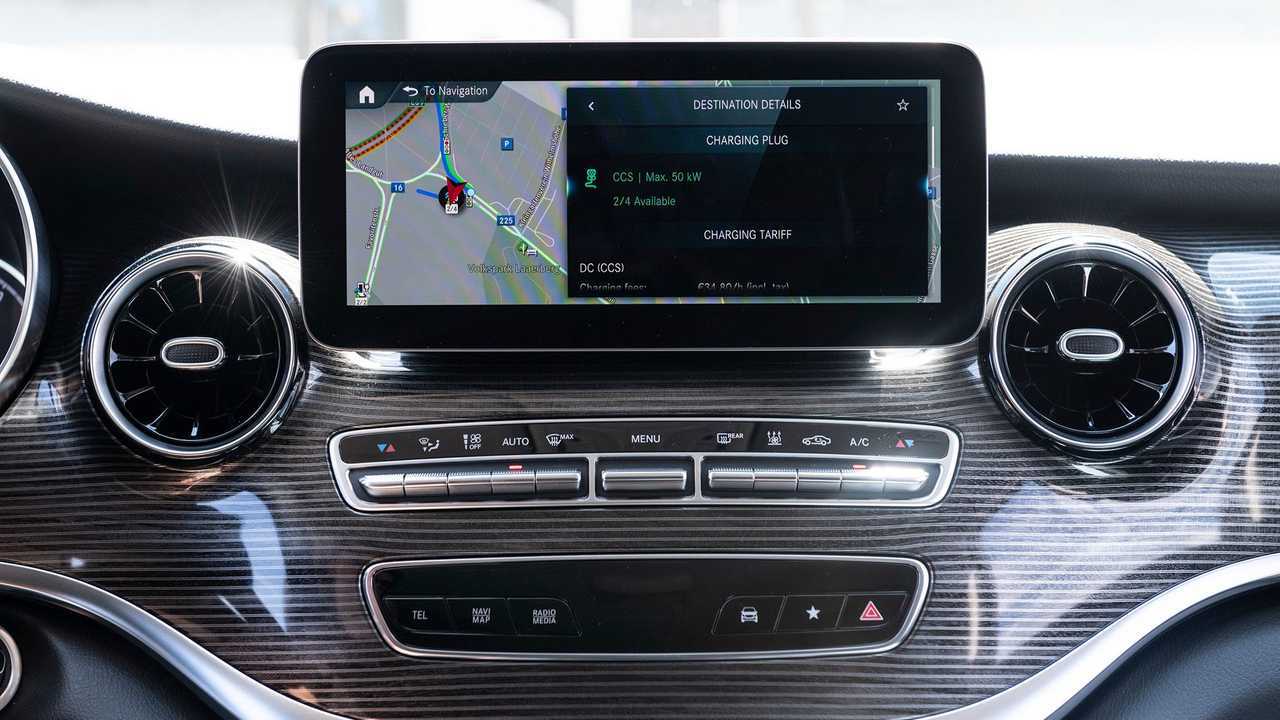 Mercedes-Benz EQV (2020) in test