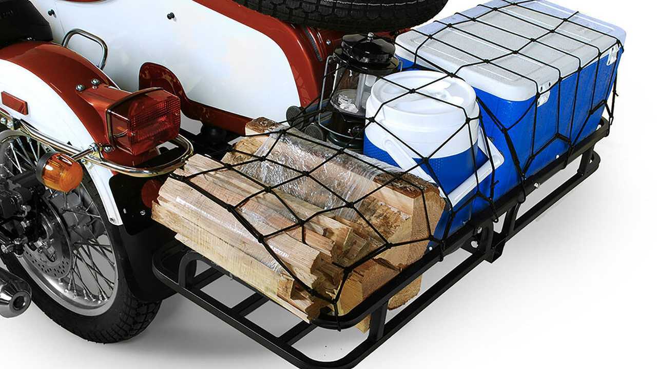 Ural 2WD Gear Up Weekender Special Edition—Accessory receiver with rack