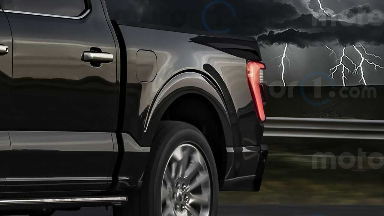 Ford F-150 Electric 2022, Renders