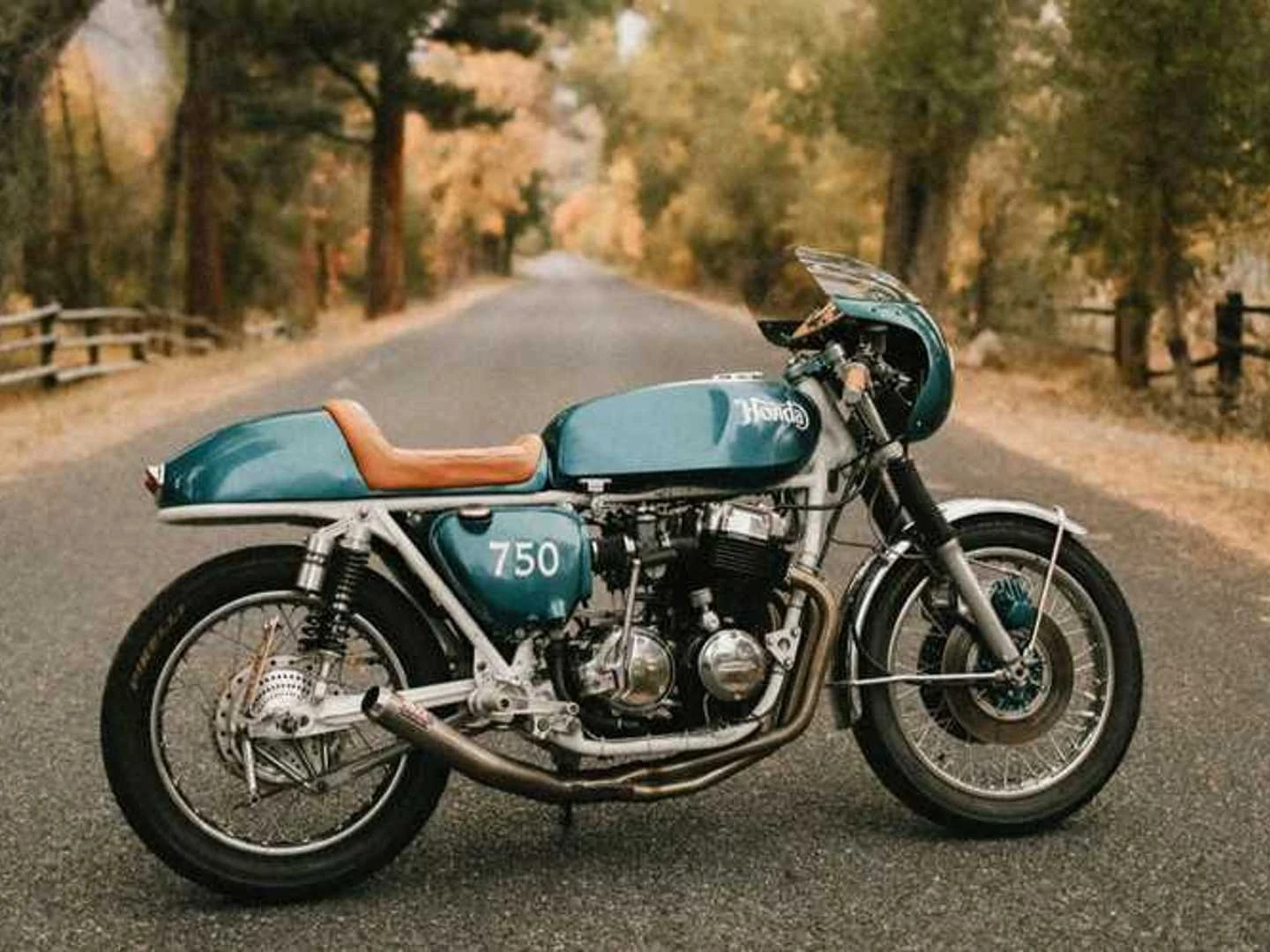 Timeless Beauty: Custom 1976 Honda CB750K