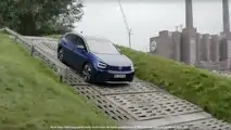 Volkswagen ID.4 camouflaged prototype