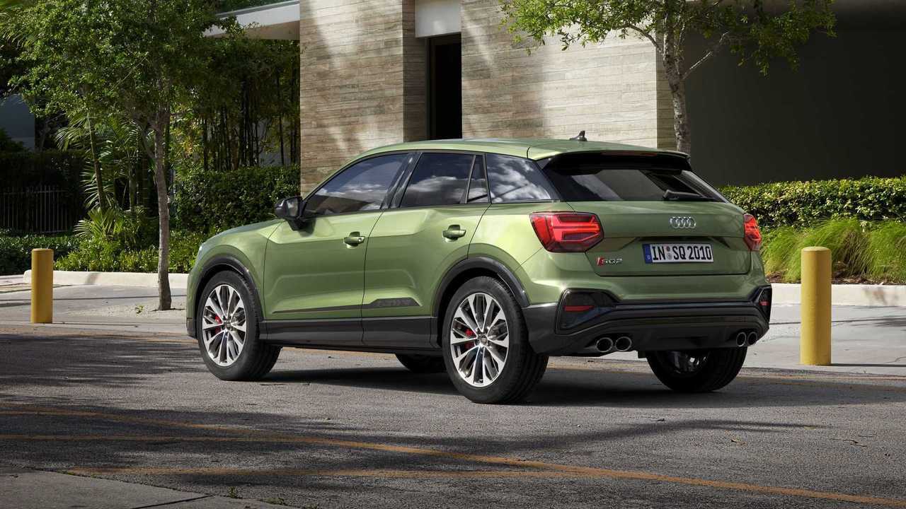 Audi SQ2 (2020) 3/4 posteriore