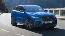 2021 Jaguar F-Pace SVR Drei Viertel
