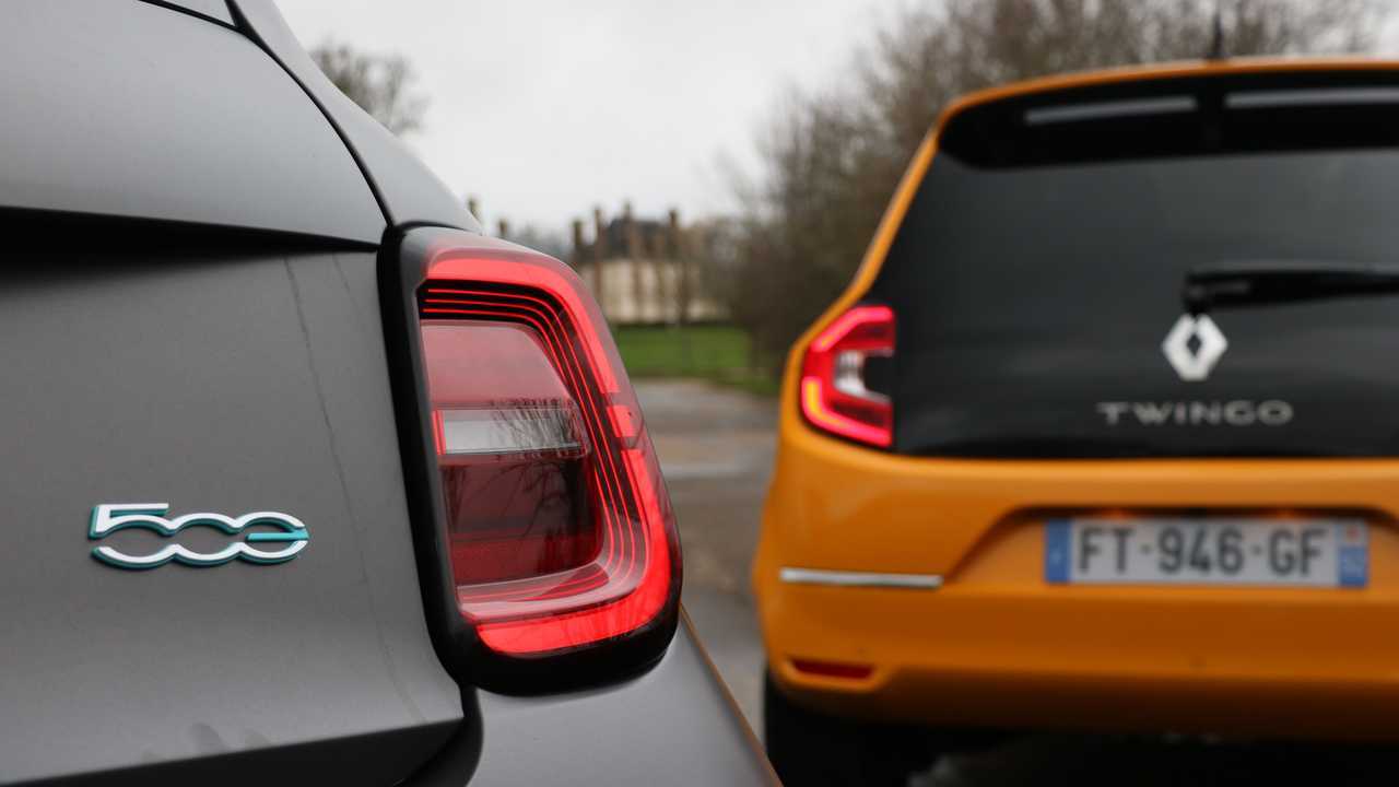Fiat 500 électrique vs Renault Twingo Electric