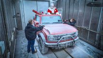 Ford Bronco With Santa