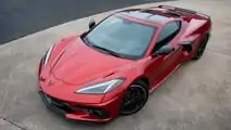 2021 Chevy Corvette C8 Red Mist Paint