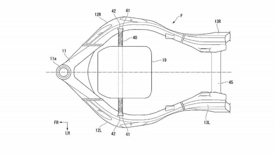 Honda Carbon-Reinforced Frame Patent