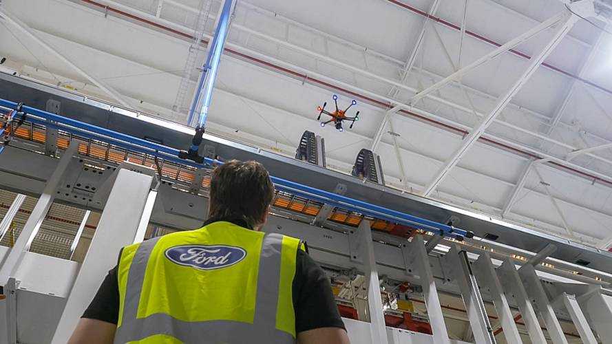 Ford's high-flying drones do Dagenham's dangerous work