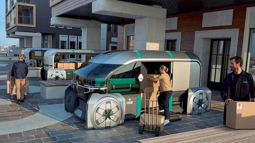 Renault EZ-Pro Concept imagines the autonomous delivery future