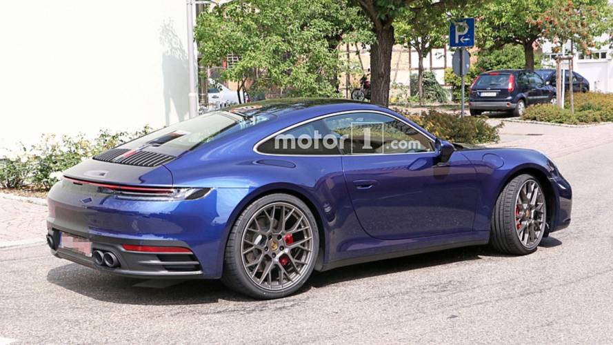 2019 Porsche 911 spied uncovered