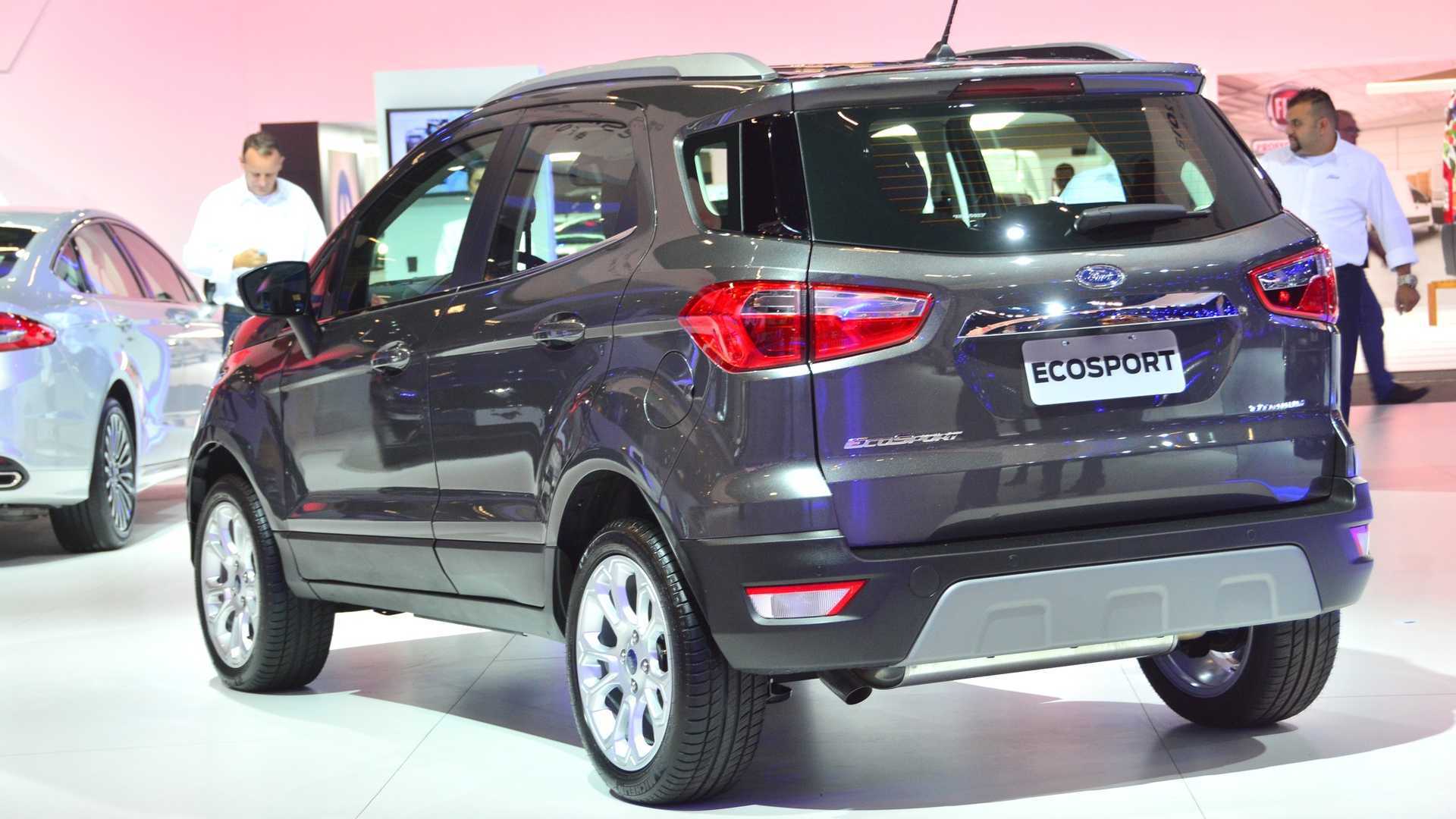 Ford EcoSport Titanuim sin auxilio externo se lanzará en 2019. | AUTO ...