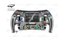 Rosberg's steering wheel
