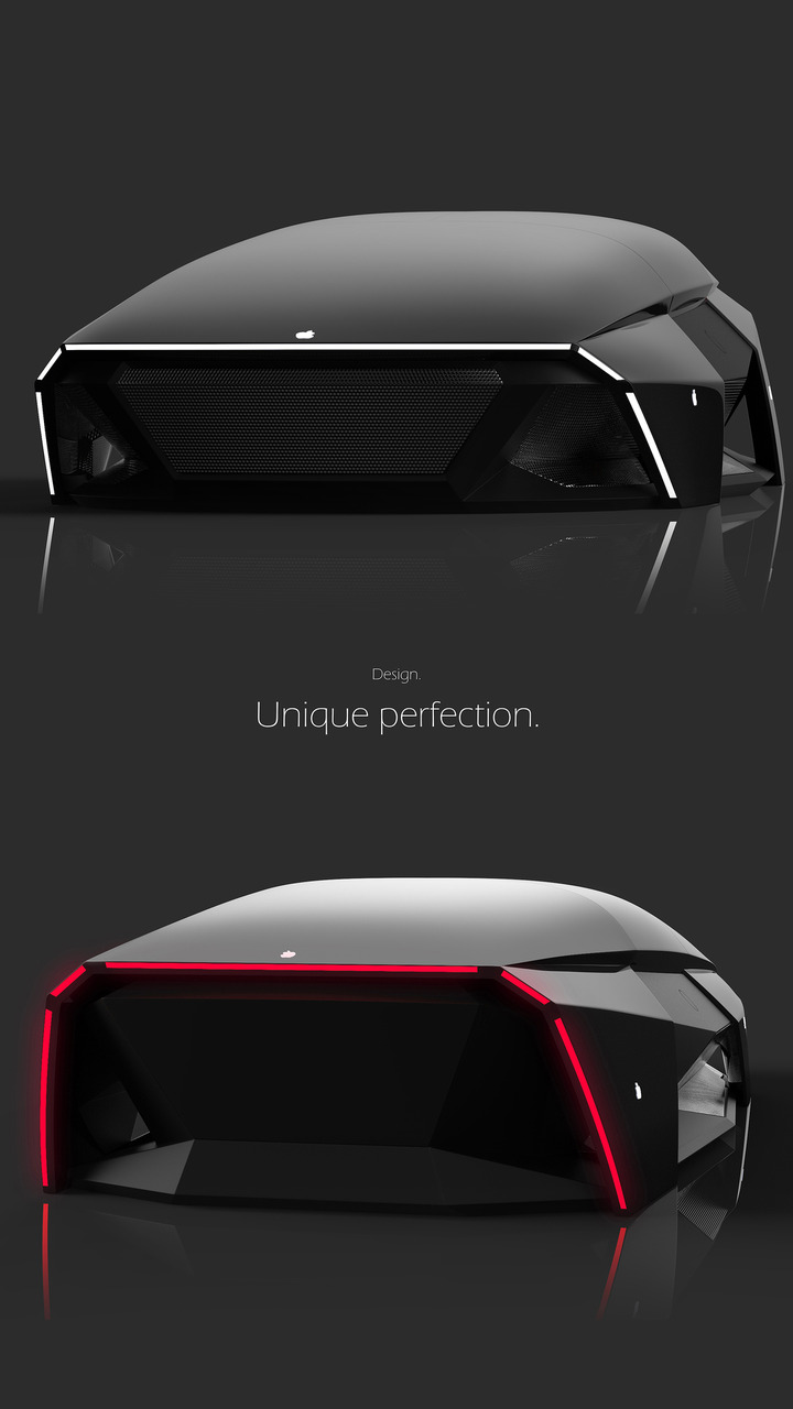 Неофициальный концепт Apple Car 2076