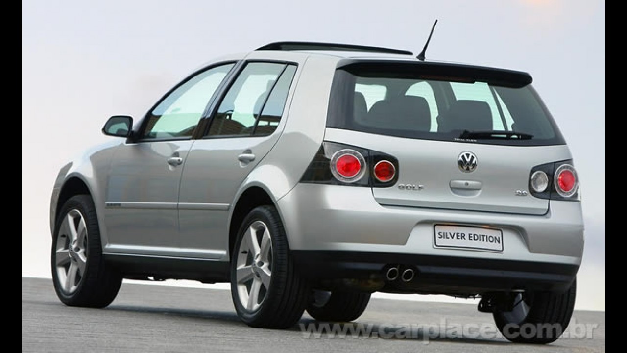 Volkswagen lança série especial Golf Silver Edition no Brasil - Versão tem teto em preto